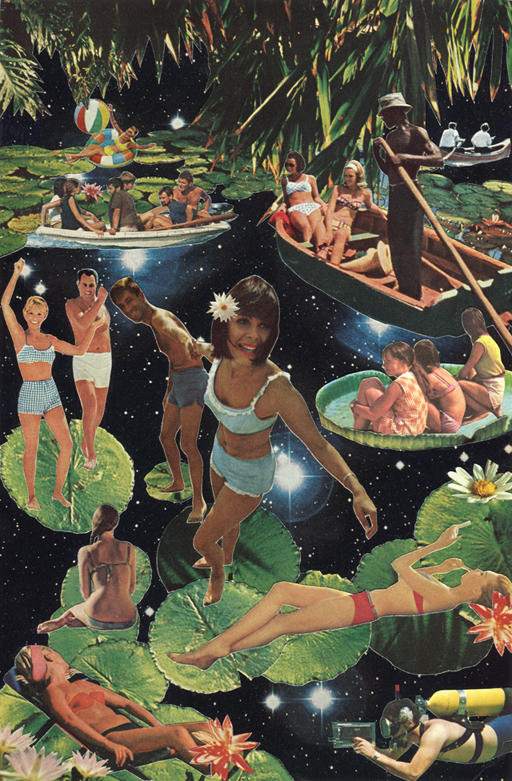 Lucy Dyson Floating In Space